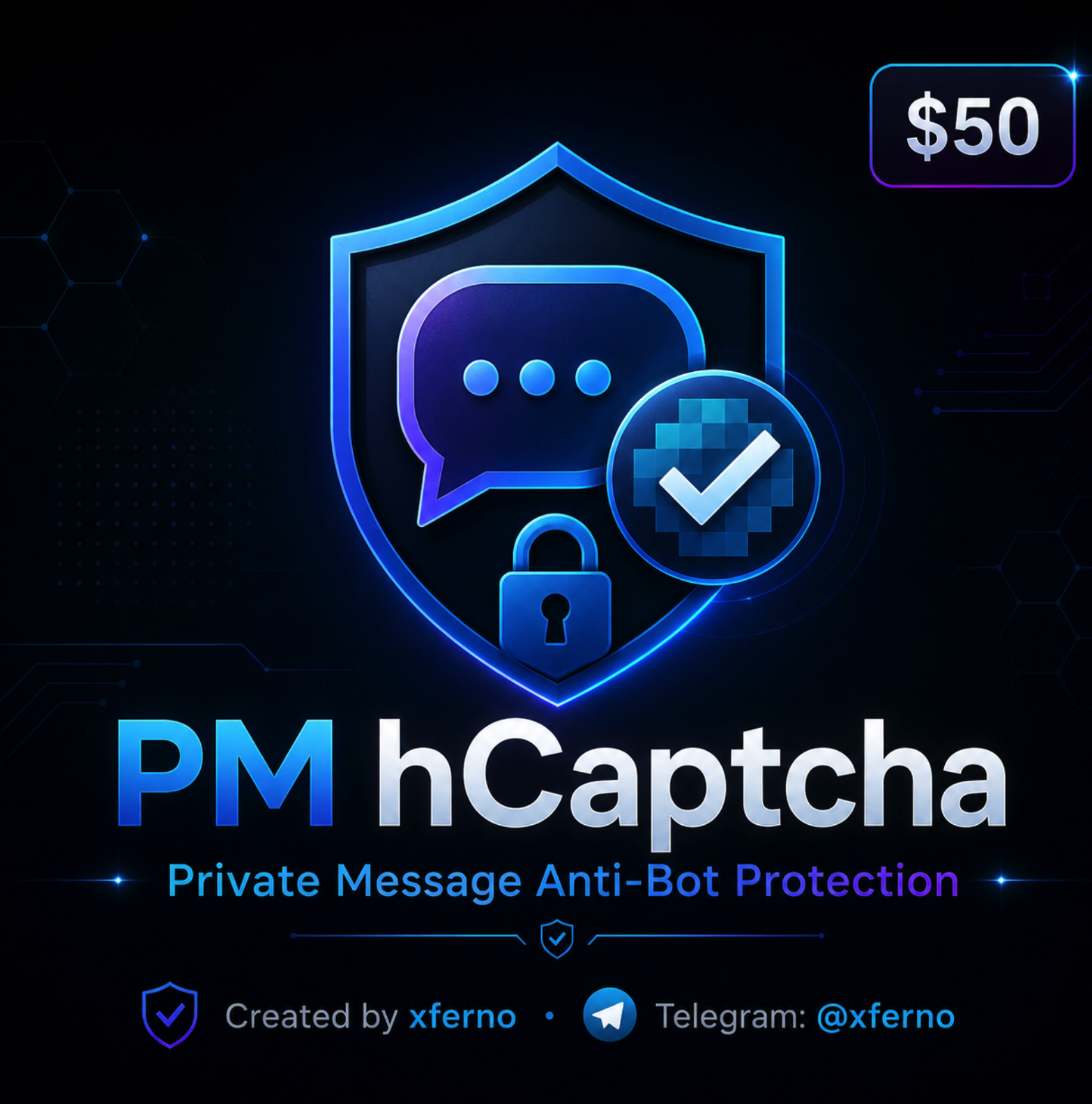 PM hCaptcha Premium MyBB Plugin