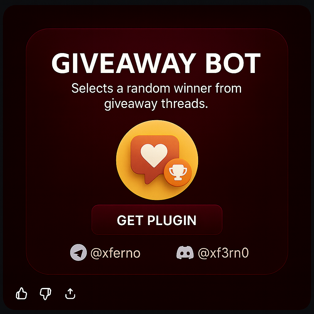 Giveaway Plugin for MyBB