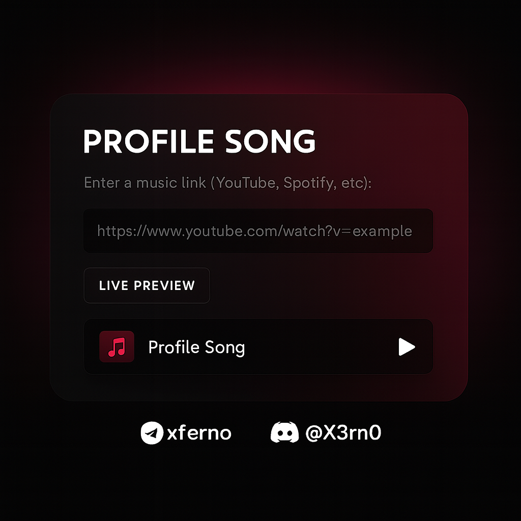 Profile Song Plugin for MyBB
