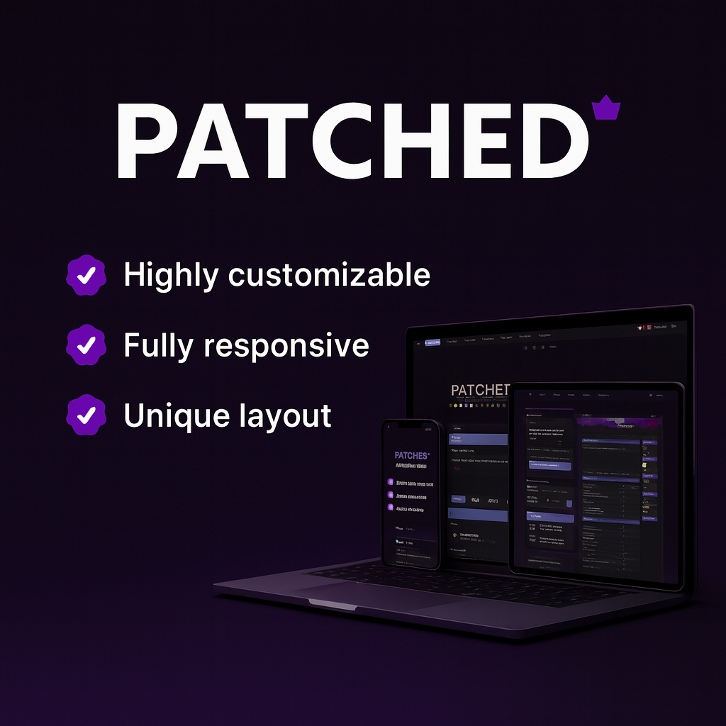 Patched Mybb Dark Responsive Theme